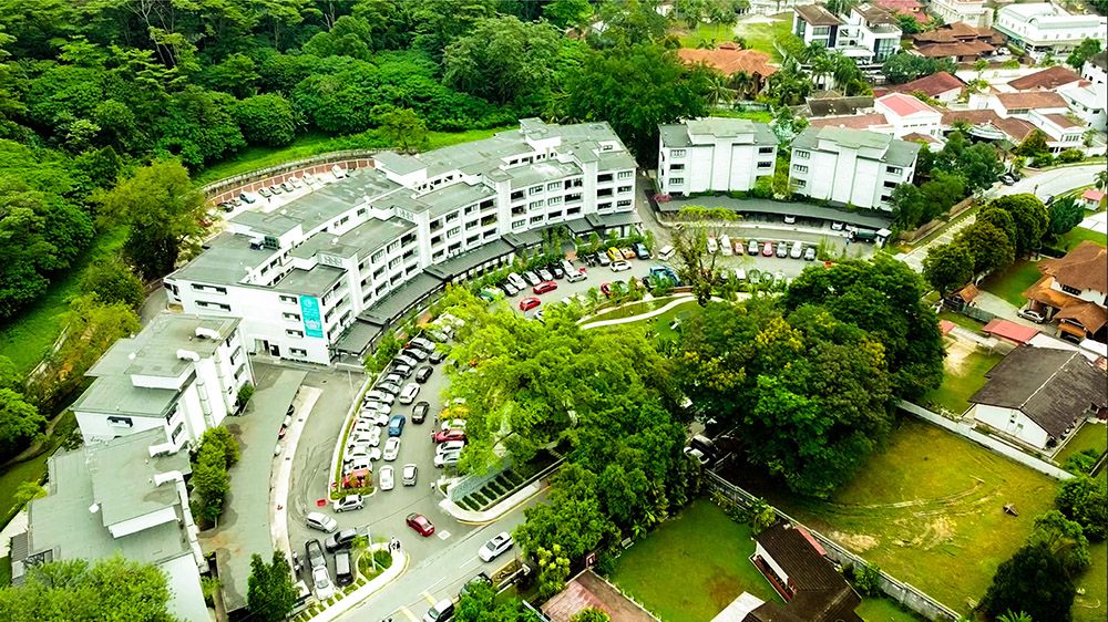 Aerial view of The Stories of Taman Tunku