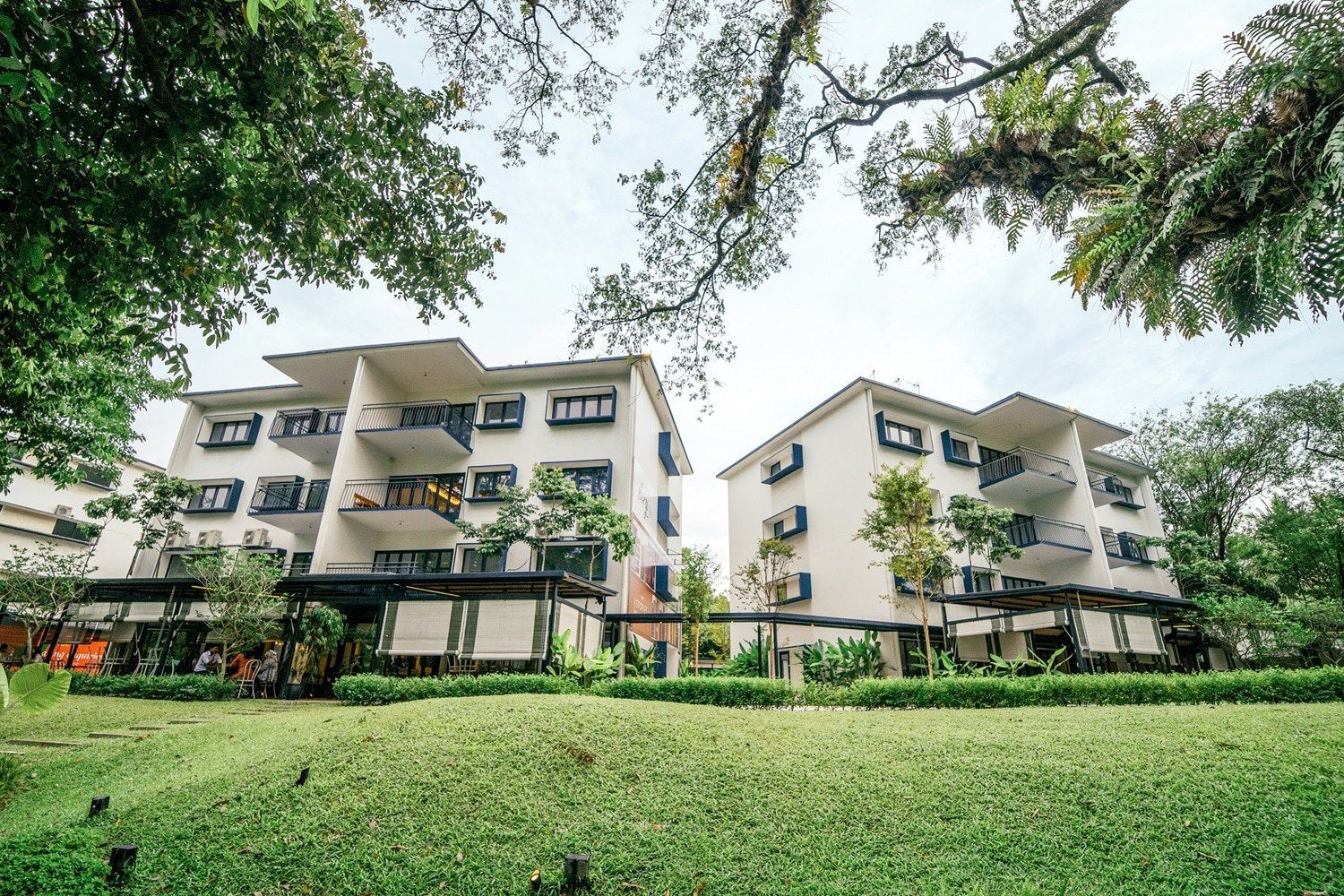 Restored buildings at The Stories of Taman Tunku