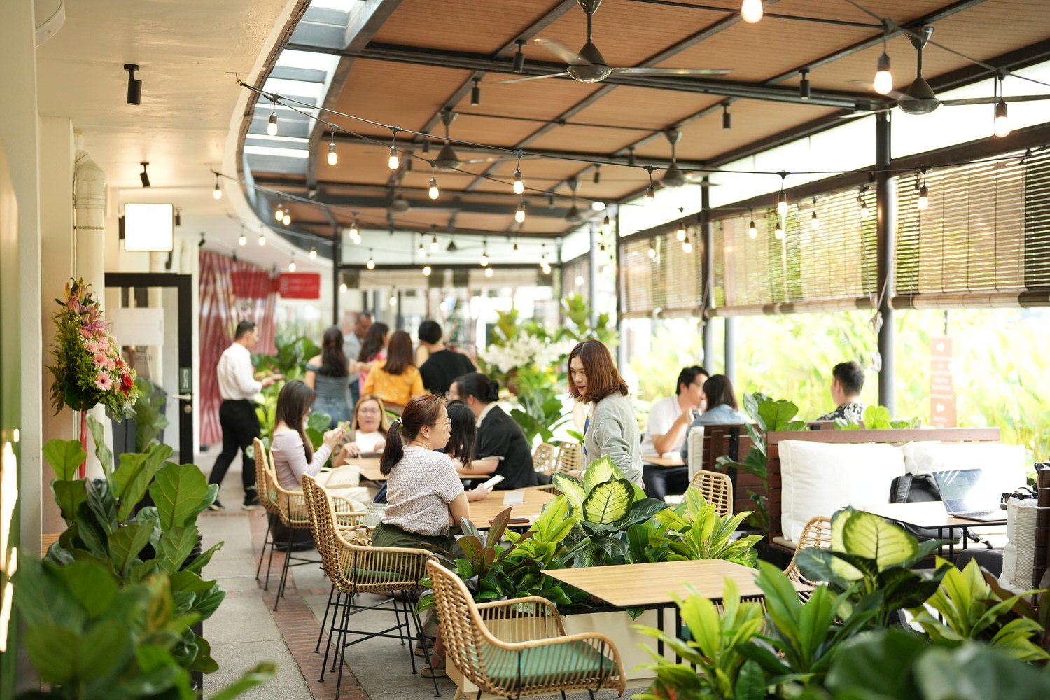 Dining room at Fennel & Co