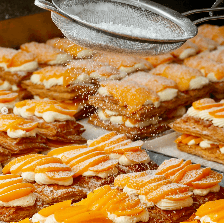 Pastries on display at Kenny Hills Bakers & Bistro