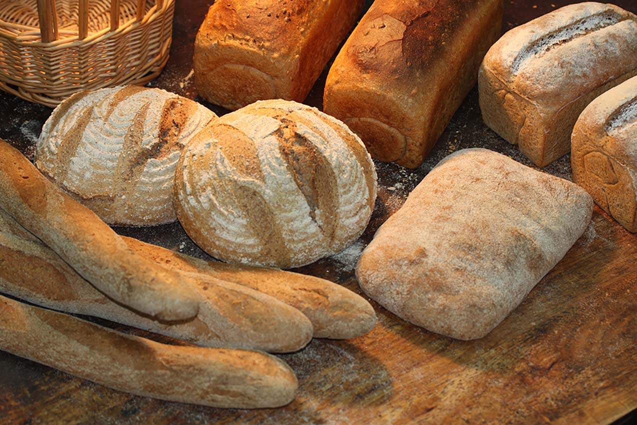 Artisan sourdough loaves at Kenny Hills Bakers & Bistro