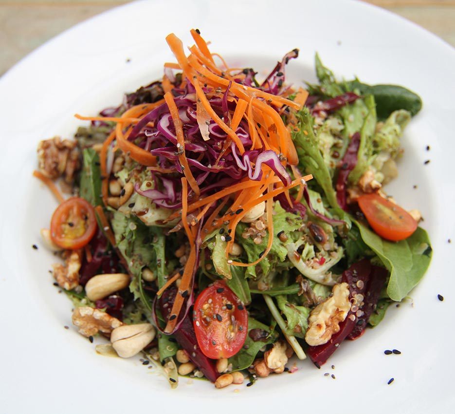 Fresh garden salad at Kenny Hills Bakers & Bistro