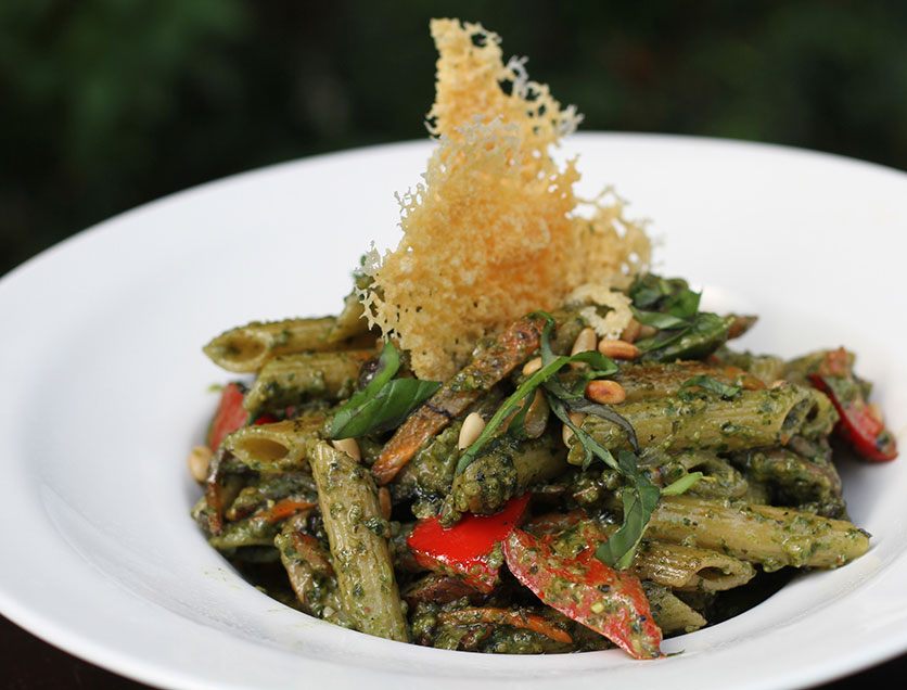 Stir-fried green beans at Kenny Hills Bakers & Bistro