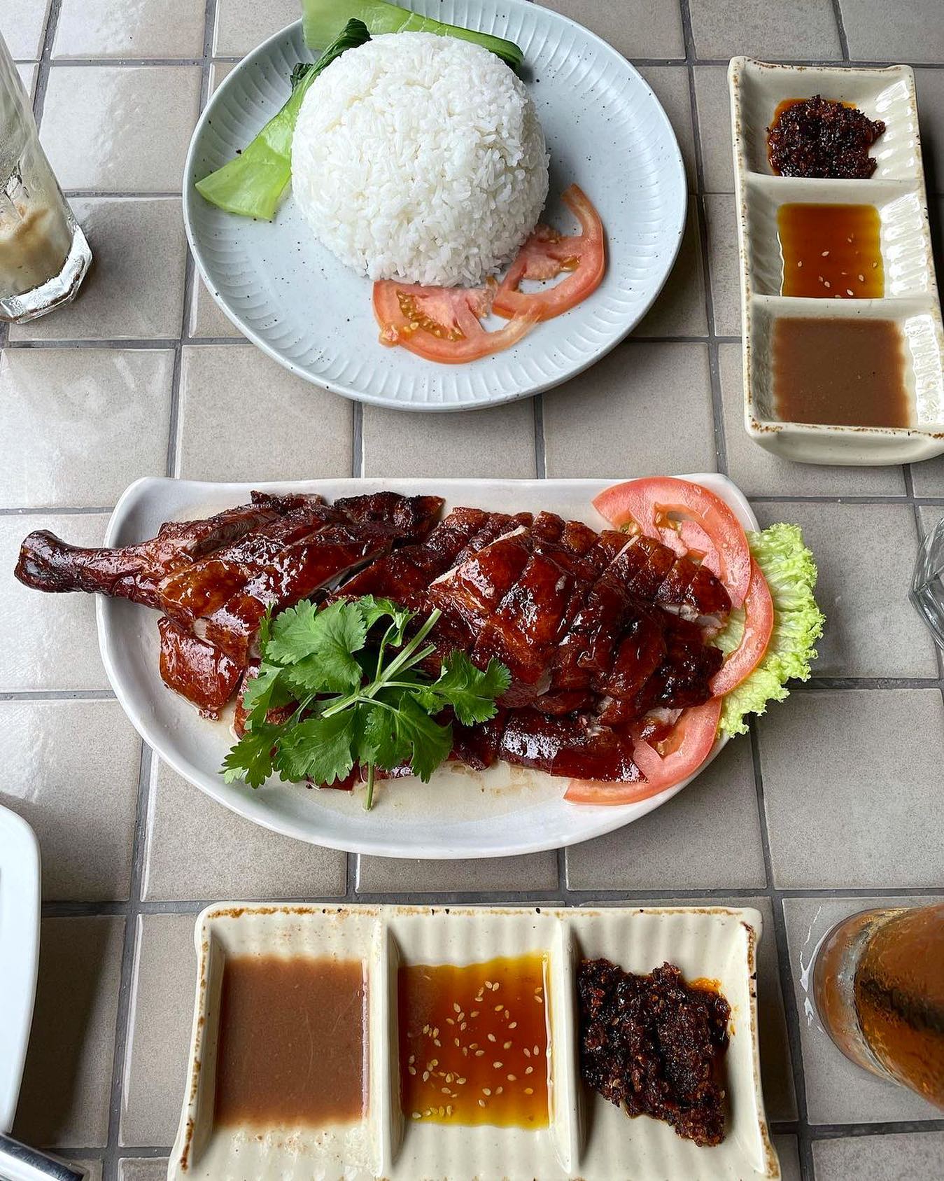 Braised meat served with rice at My Humble Bowl