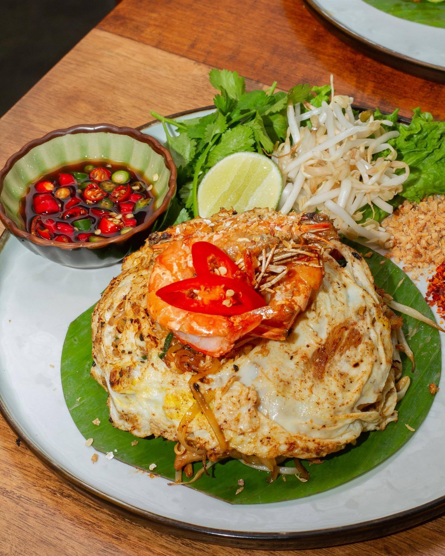 Rice bowl topped with prawn and chilli at My Humble Bowl